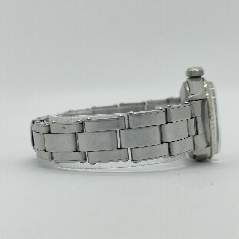 ROLEX Oyster Perpetual Date 24mm Women's Watch Stainless Steel Silve - Picture 12 of 15